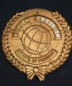 Global War On Terror Bronze Grave Marker