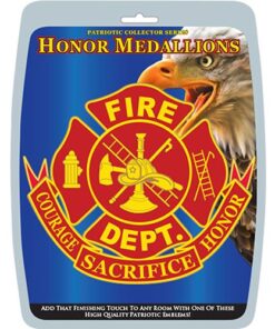 Fire Department Medallion Emblem