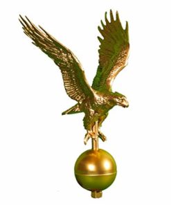 Gold Eagle Top With Globe