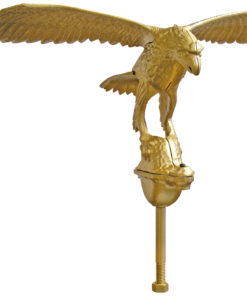 gold 10 aluminum eagle top