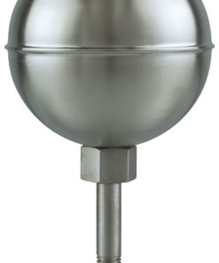 Satin Stainless Steel Finish Ball Top