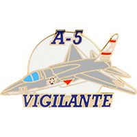 A 5 Vigilante Airplane Military Pin