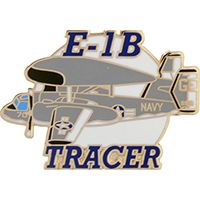 E 1B Tracer Early Warning Military Pin