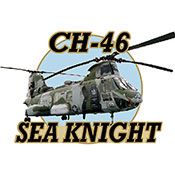 CH 46 Sea Knight Marines Military Pin