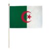 Algeria 12X18 inch Handheld Stick Flag