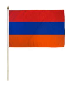 Armenia 12X18 inch Handheld Stick Flag