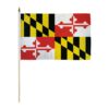 12x18in State Of Maryland Stick Flag