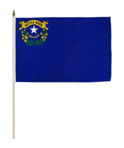 12x18in State Of Nevada Stick Flag