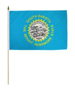 12x18in State Of South Dakota Stick Flag