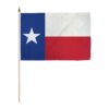 12x18in State Of Texas Stick Flag