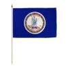 12x18in State Of Virginia Stick Flag