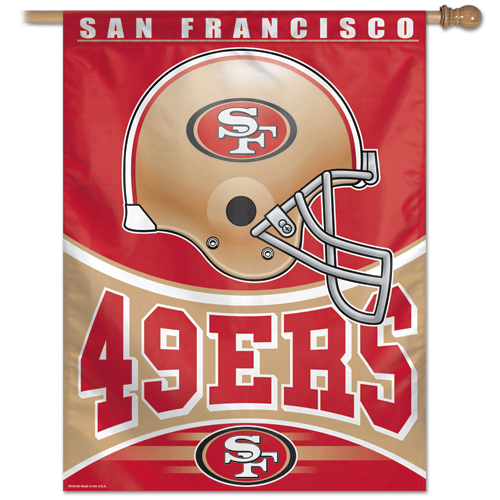 San Francisco 49ers: 2022 Outdoor Helmet - Officially Licensed NFL