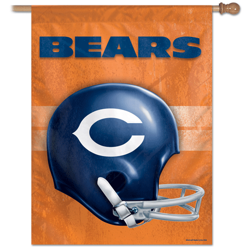 Chicago Bears Decal  G&M - Flags, Flagpoles, Signs, Banners