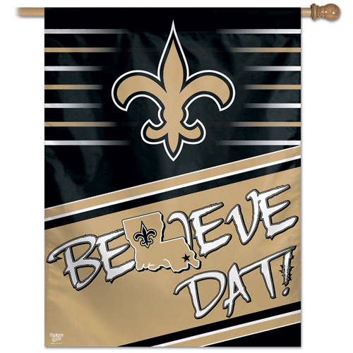 New Orleans Saints Banner - Flag World, American Flags, Custom Flags