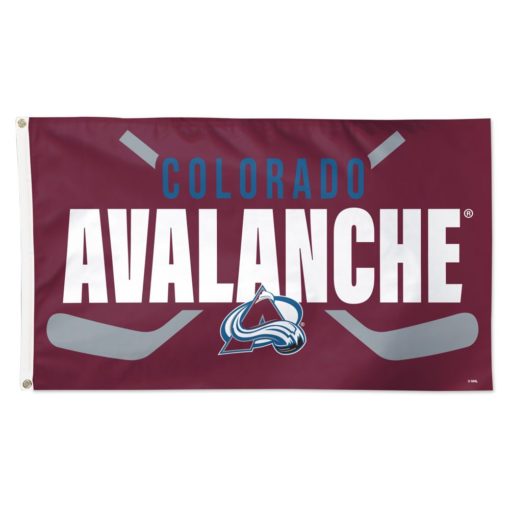 Colorado Avalanche 3' x 5' Sticks Flag