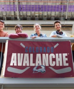 Colorado Avalanche 3' x 5' Sticks Flag