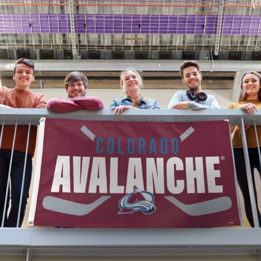 Colorado Avalanche 3' x 5' Sticks Flag