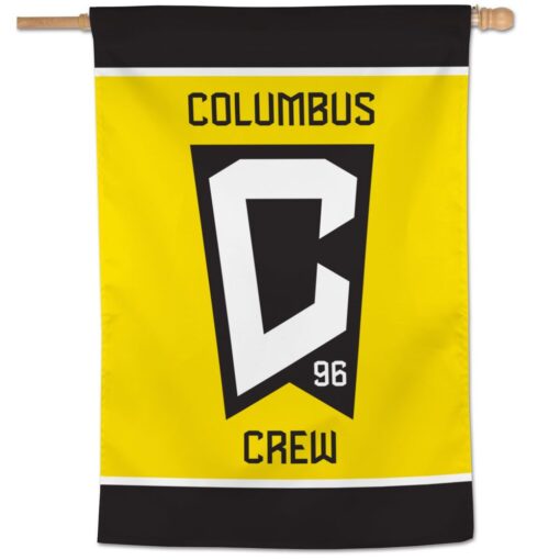 Columbus Crew Vertical Banner, COLUMBUS CREW Vertical Flag 28" x 40"