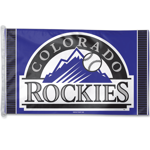 COLORADO ROCKIES FLAG DELUXE 3' X 5'