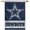 Dallas Cowboys Logo Vertical Flag 28" x 40"