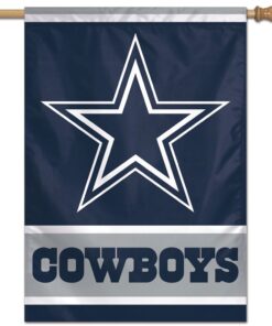 Dallas Cowboys Logo Vertical Flag 28" x 40"