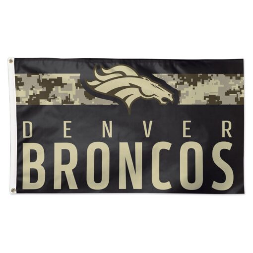 Denver Broncos Digi Camo Flag