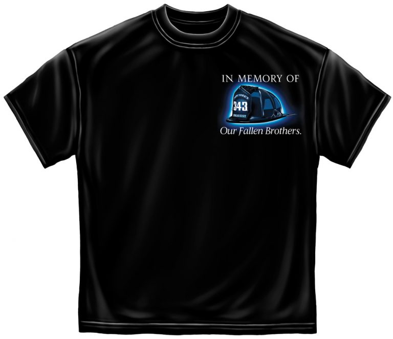 Fallen Brothers 343 Shirt - Image 2