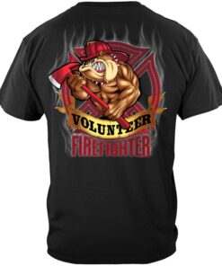 Fire Dog Volunteer Shirt, FIRE DOG VOLUNTEER