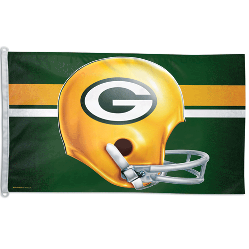 Green Bay Packers Throwback Helmet