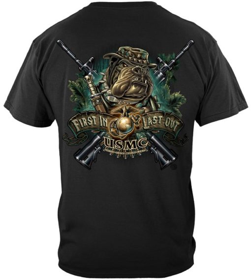 USMC Devil Dog First In Shirt