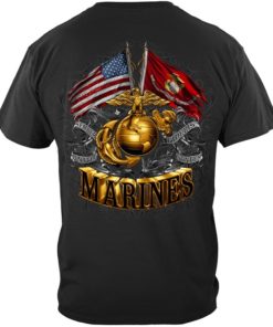 Marines Double Flag Shirt