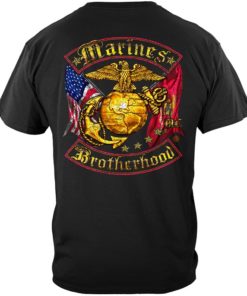 USMC Brotherhood Distressed Shirt