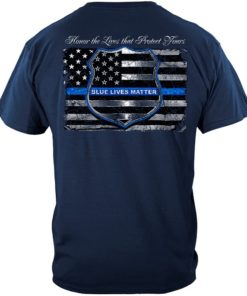 Police Blue Lives Matter Shirt