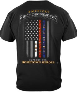 First Responders Flag Of Honor Shirt