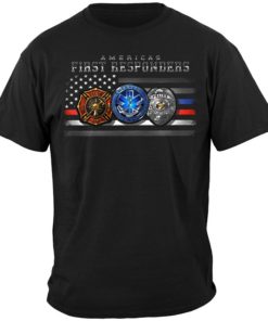 First Responders Flag Of Honor Shirt