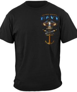 Navy Vintage Tattoo Shirt