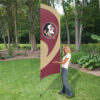 Florida State Seminoles Tall Flag 8.5'x2.5' Kit, Florida State Tall Team Flag 8.5'x2.5'