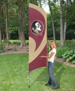 Florida State Seminoles Tall Flag 8.5'x2.5' Kit, Florida State Tall Team Flag 8.5'x2.5'