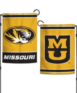 Missouri Tigers Garden Flags 2 sided, Missouri Tigers Garden Flags 2 sided 12.5" x 18"