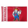 Nebraska Cornhuskers Nebraska Mascot Deluxe 3' X 5' Flag