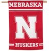 Nebraska Cornhuskers Vertical Flag Banner 28" x 40"