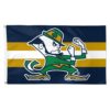 Notre Dame Fighting Irish HORIZONTAL STRIPES Flag