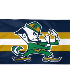 Notre Dame Fighting Irish HORIZONTAL STRIPES Flag