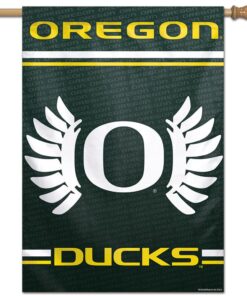 Oregon Ducks WINGS Vertical Flag Banner 28" x 40"