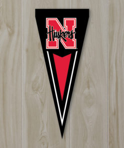 Nebraska Yard Pennat 34"x14"