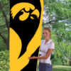 Iowa Hawkeyes Tall Flag