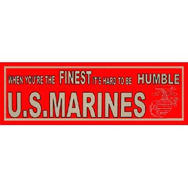 US Marine Bumper Sticker - Flag World | American Flags | Custom Flags ...