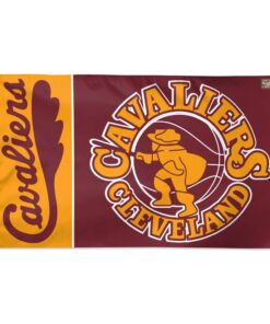 Cleveland Cavaliers Hardwoods Flag 3' x 5' Deluxe Flag.