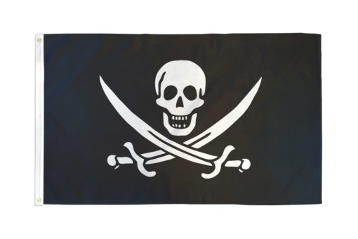 Calico Jack 3'X5' Poly-Flag