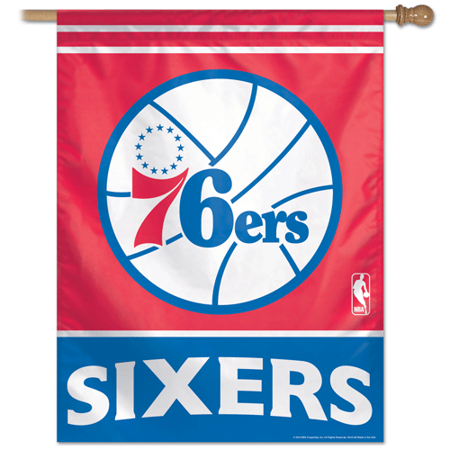 Philadelphia 76ers Heritage History Banner Pennant